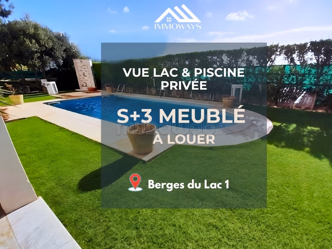 S3 meublé avec piscine et vue lac – Lac 1