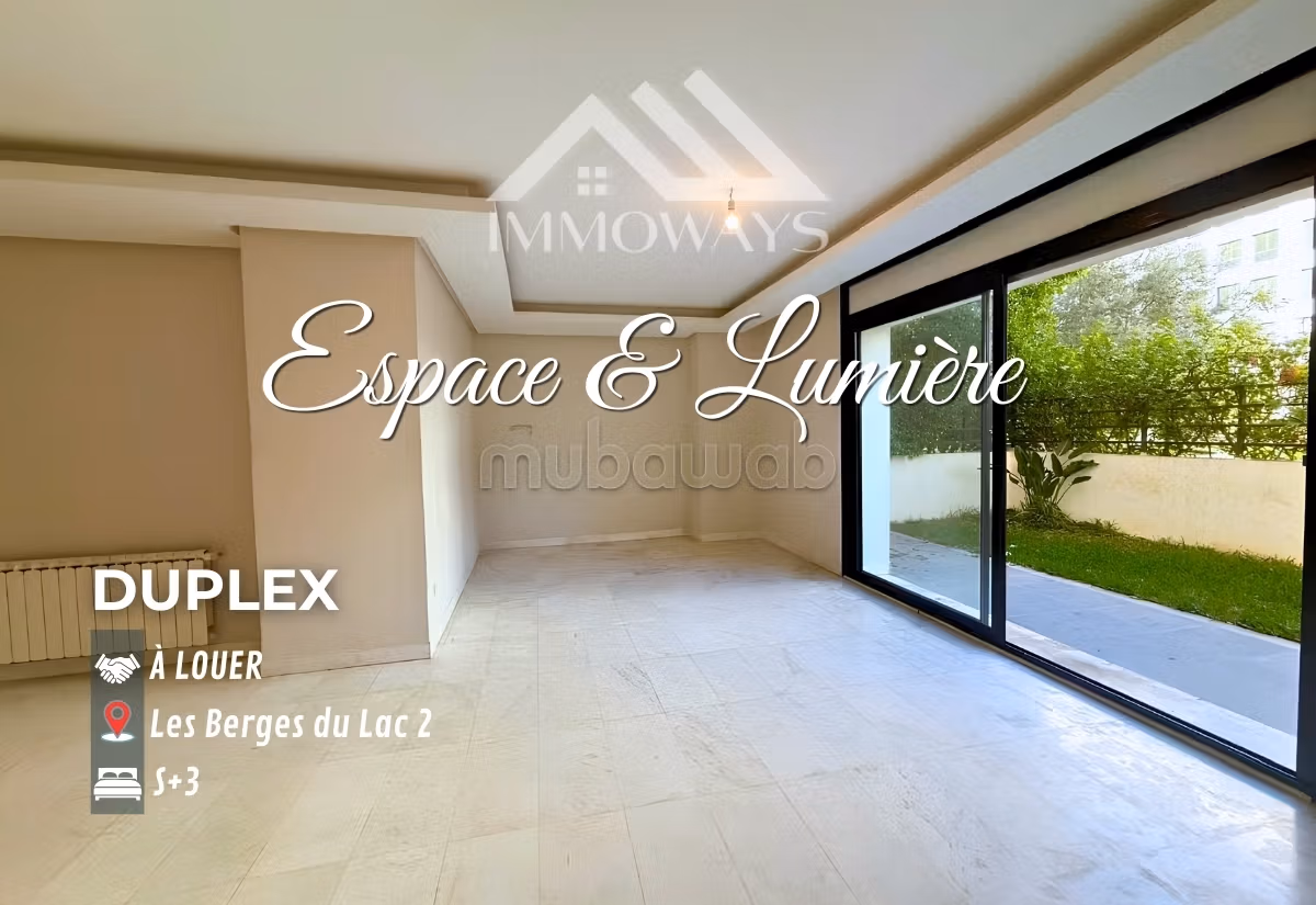 Duplex 220 m² avec grande terrasse
